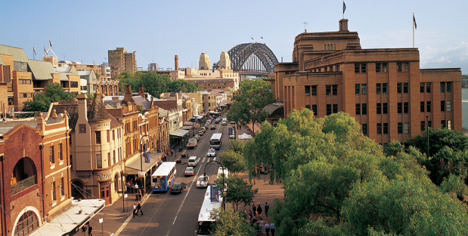 Di tích cổ The Rocks