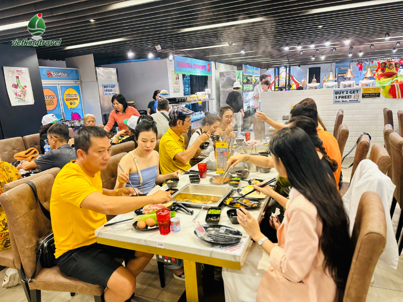  Bữa trưa tại nhà hàng Nướng + Lẩu BBQ Seoul Gradens Siêu Ngon